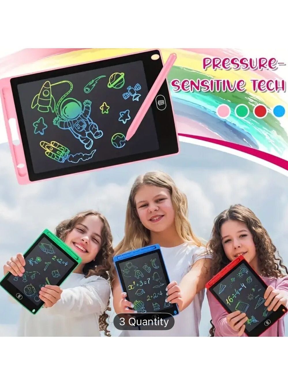 LCD Writing Tablet Kids - Picture 3 of 5